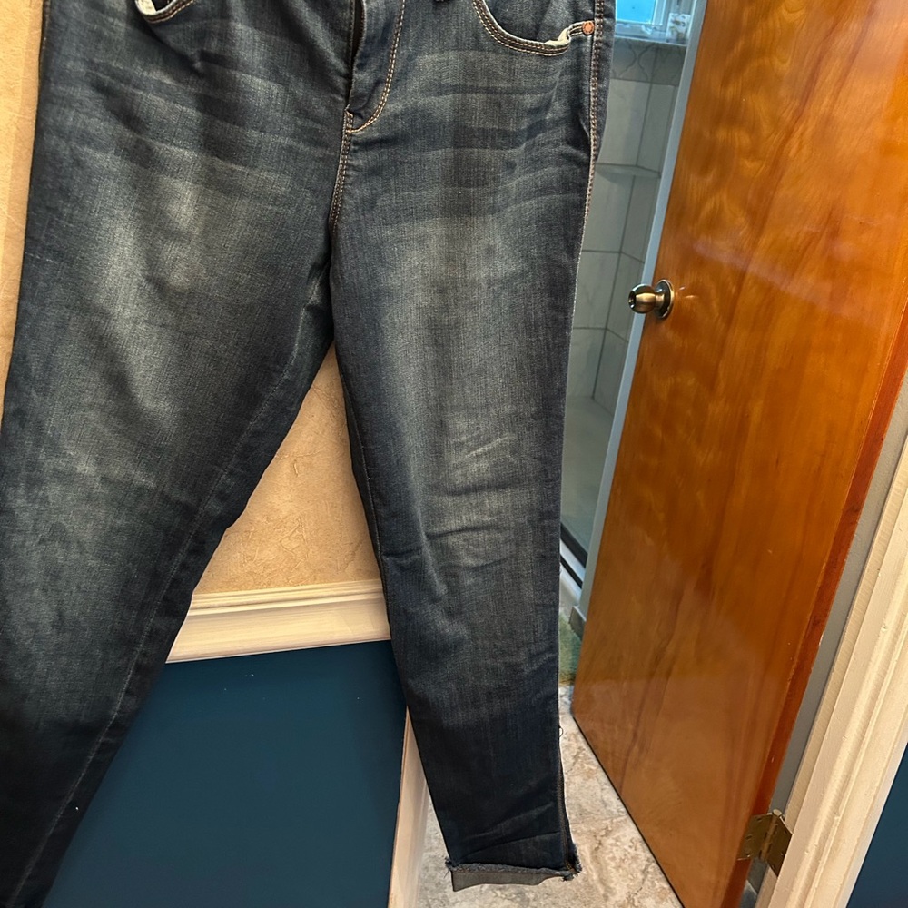 1822 Denim Dark Wash Skinny Jeans